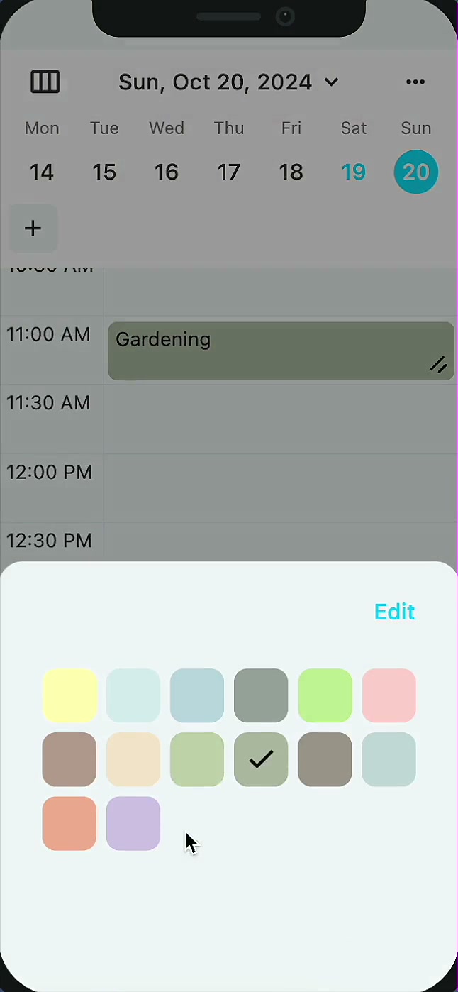 Color Memory in TimeFinder
